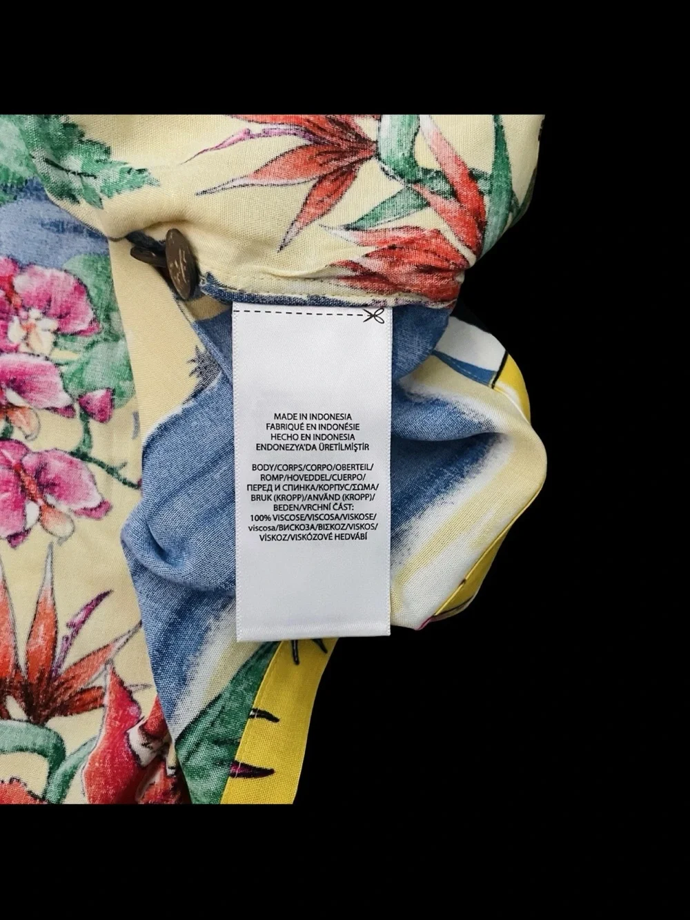 Polo Ralph Lauren Hawaiian Camp Shirt Yellow Tropical Sailboat Size 3XB $168